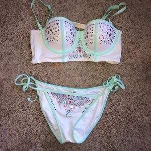 VS Pink bedazzled bikini